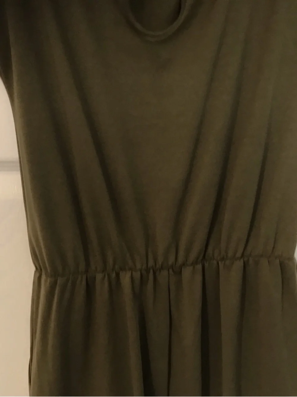 Olive Green Women's Jumpsuit - Picture 8 of 10